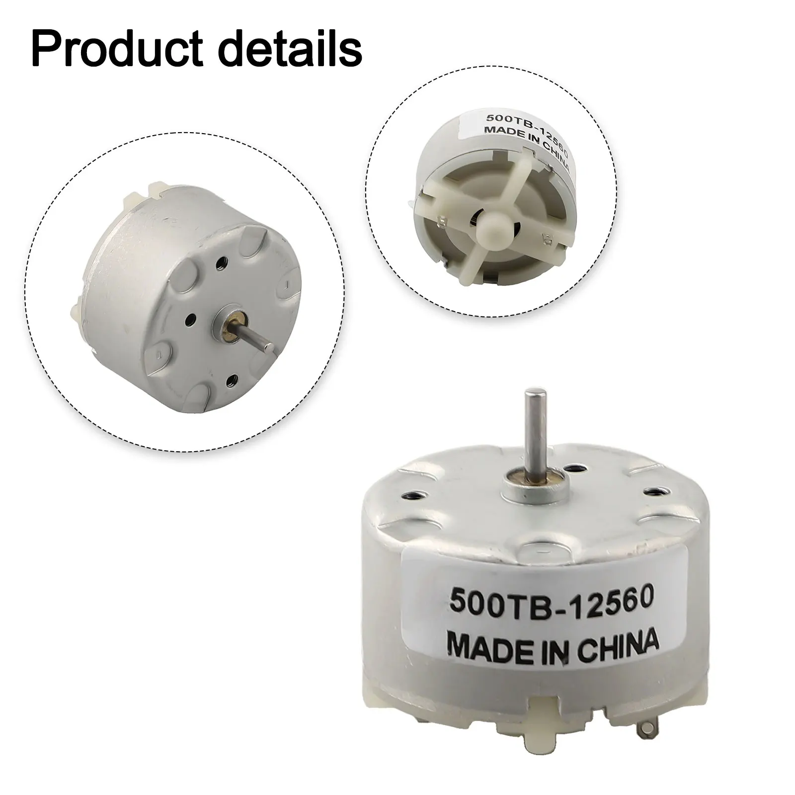 RF-500TB-12560 DC /Motor 3V-12V 5500RPM Metal High For Alarm Air Freshener Spray Machine And Toy Automation