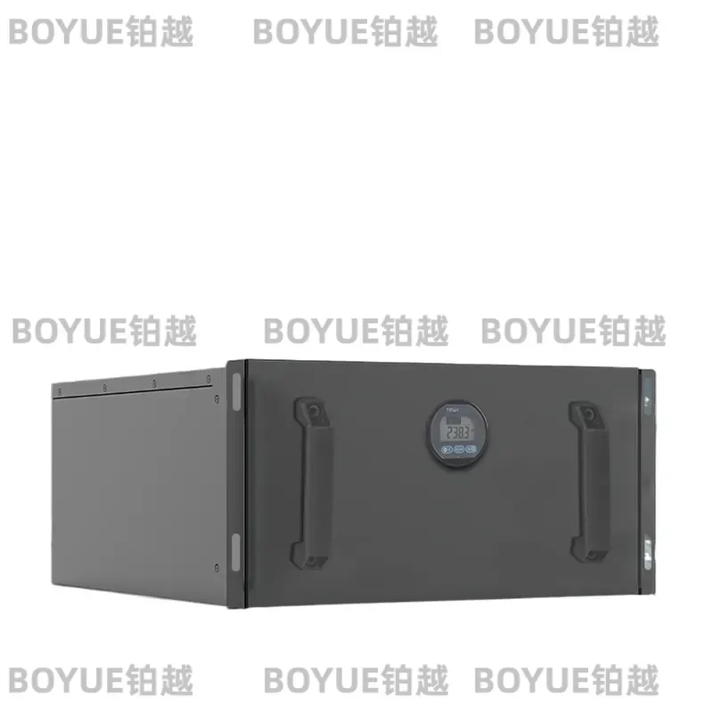 LiFePO4 Battery Monitoring System 12V 48V Power Supply Backup Lithium Iron Phosphate Energy Storage Aluminum Case Cabinet