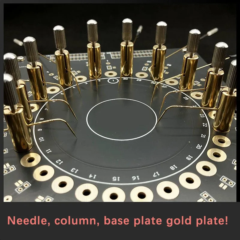 Gold-Plated Probe Data Recovery SD Memory Card Flying Line PC3000FE Chip Solid State Hard Drive Electronic Testing Tool
