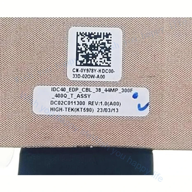LL New  For Dell Latitude 7440 E7440 LCD Cable Lvds Wire Screen Line Touch 0Y978Y