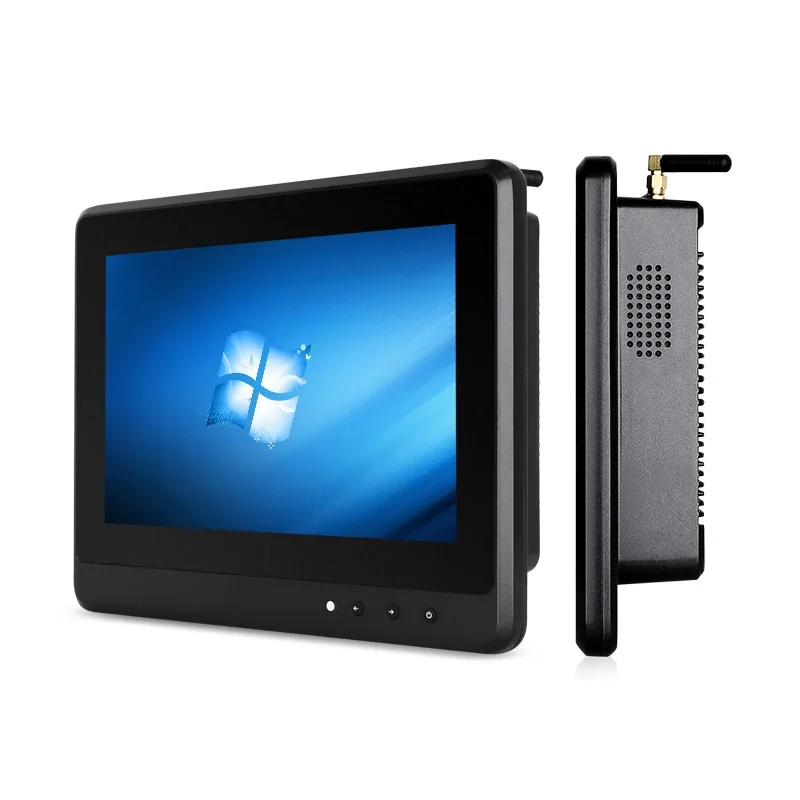 Embedded In-Vehicle Rugged Car Industrial panel pc Computer Display Fanless Vehicle Power Mounted Computer for Trucks Diagnostic