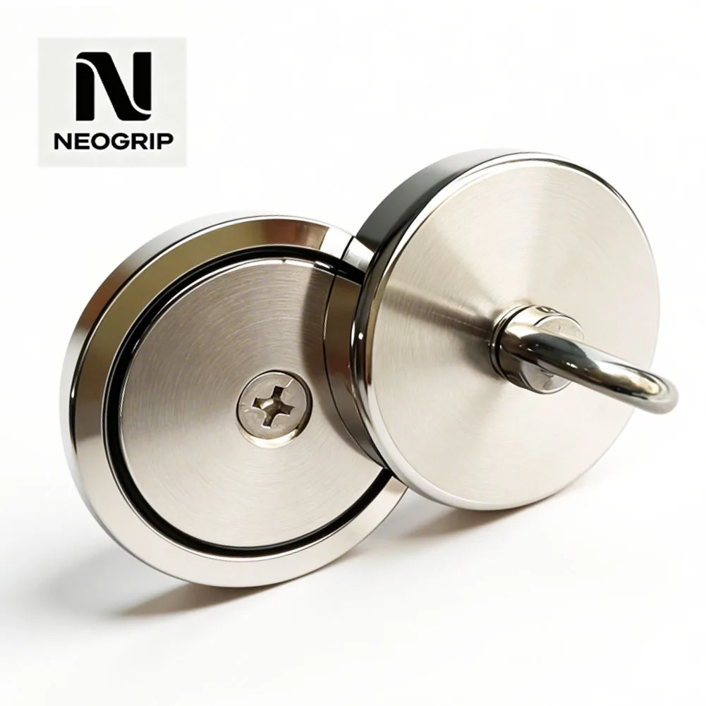 NEOGRIP Super Powerful Magnet Neodymium Fishing Magnets Search Imanes Magnet with Eyebolt for Lake Salvage Magnetic