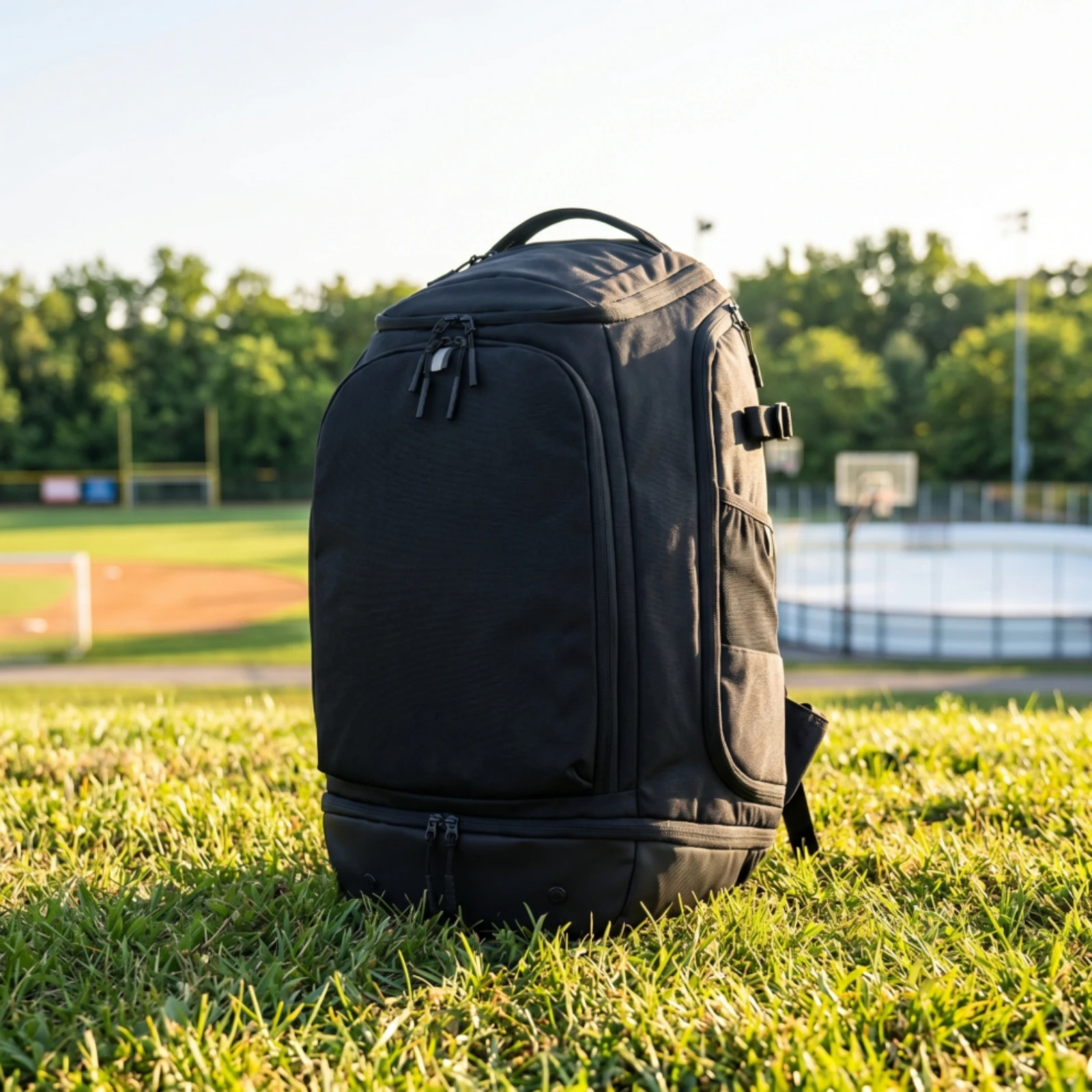 Baseball Backpack Large Capacity Backpack with Shoe Compartment Sports Equipment Bag Comfortable Sturdy for Athletes, Games