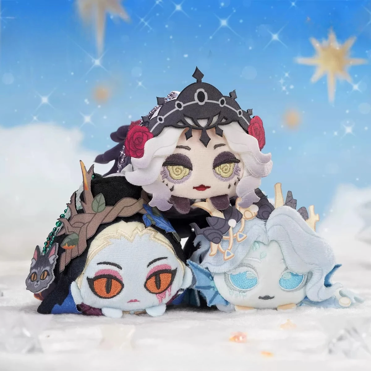 NIEUW Karakter Pluche Hanger Anime Identiteit 5 Psycholoog Embalmer Pluche Sleutelhanger Kawaii Cadeau voor kinderen