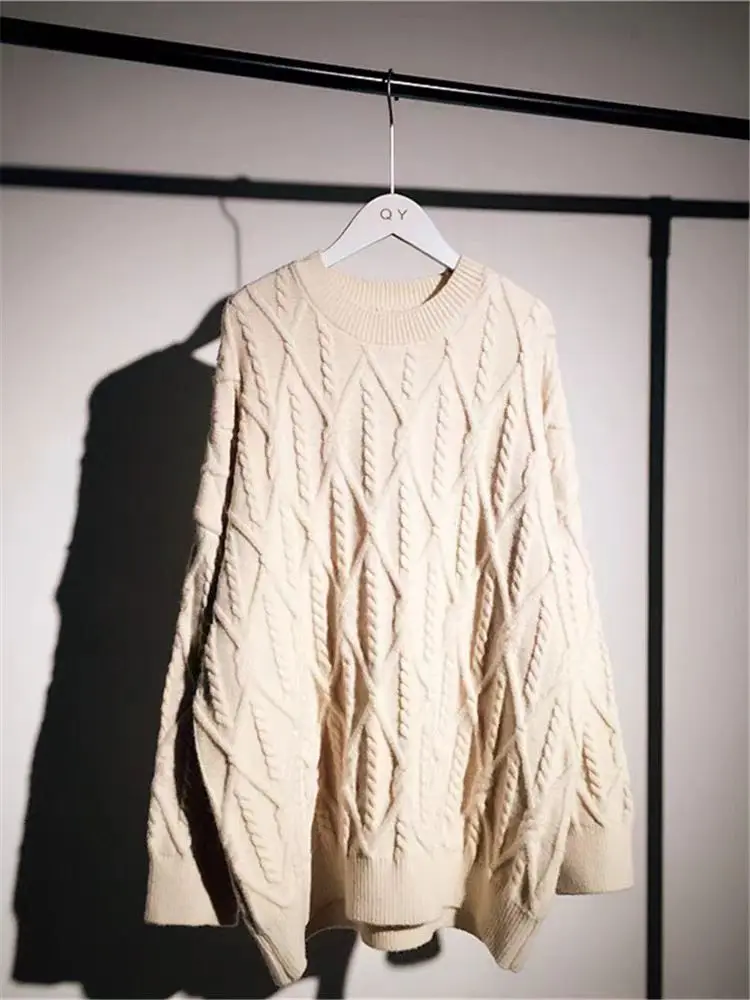 

Thiened Lazy Sle Turtlene свитер женский свободный вязаный длинный свитер осень-зима цвет повседневный модный свитер для поездок на работу