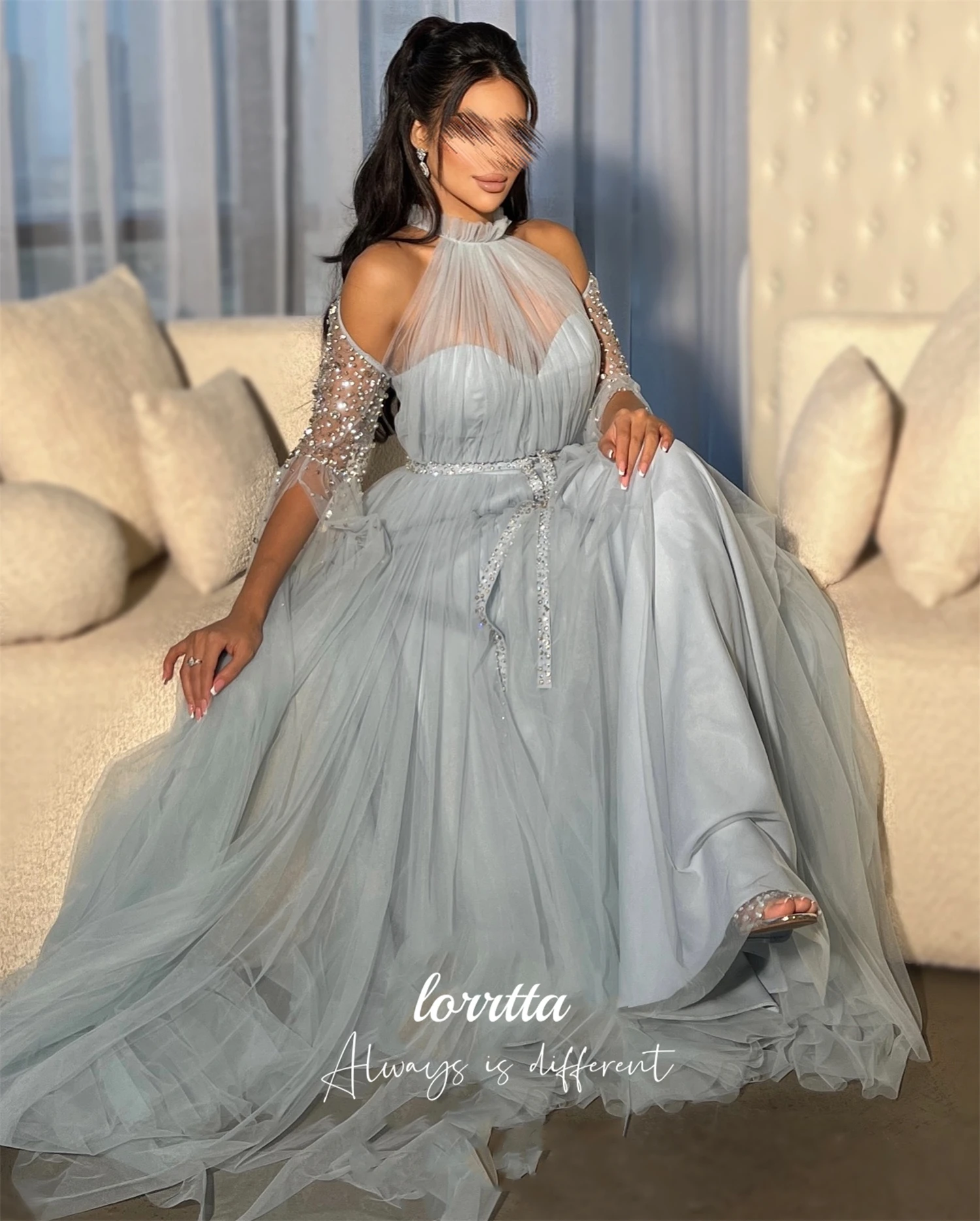 فساتين سهرة مخصصة من Loretta فساتين نسائية أنيقة للمناسبات الخاصة فستان الحفلات الراقصة فستان حفلات الزفاف