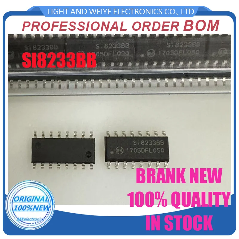 5PCS SI8233BB SI8233BB-D-IS1R NEW Original Genuine Chip Packing 16-SOP