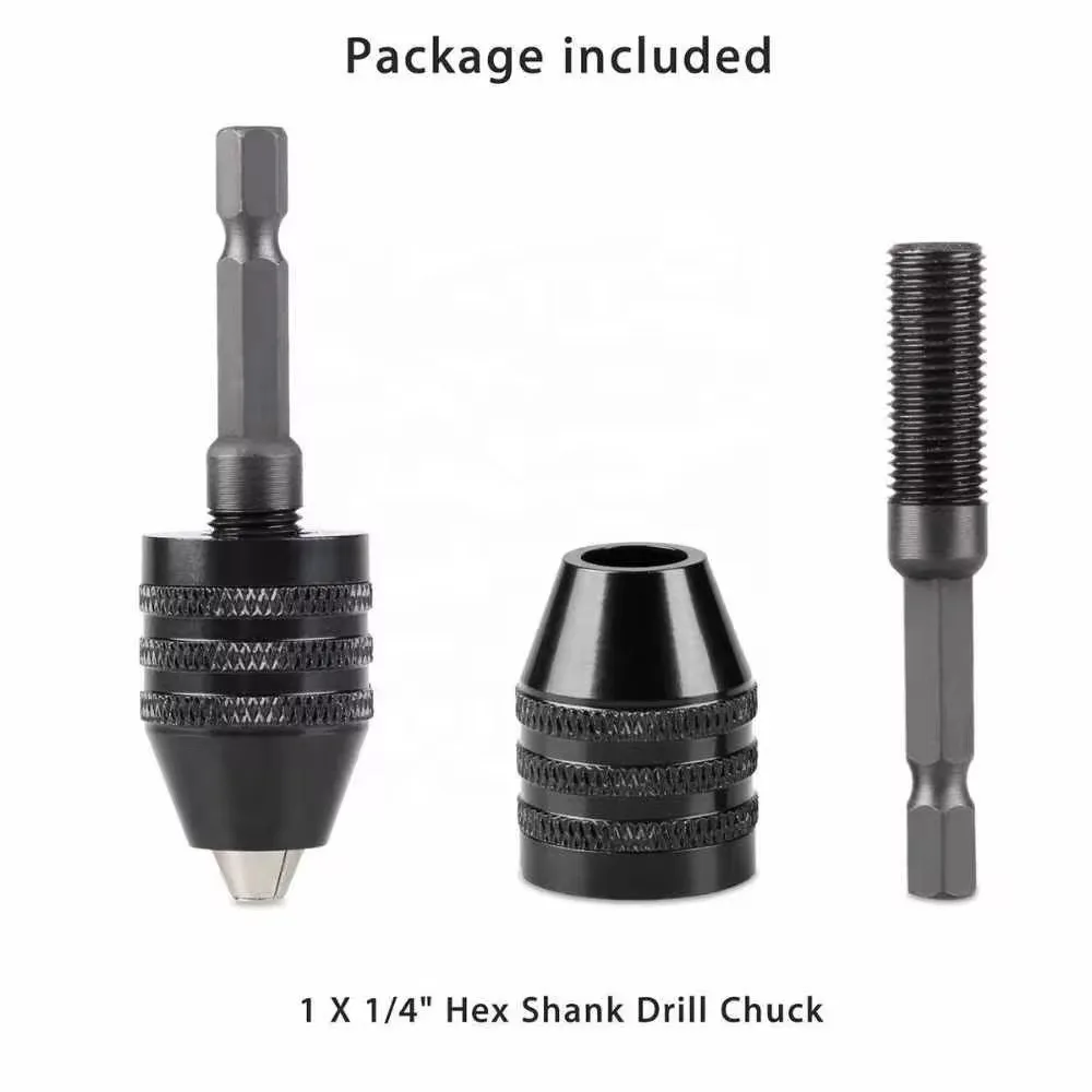 1/4" Hex Shank Quick Change Adapter 0.8-3.8mm Electric Grinding Tool Set