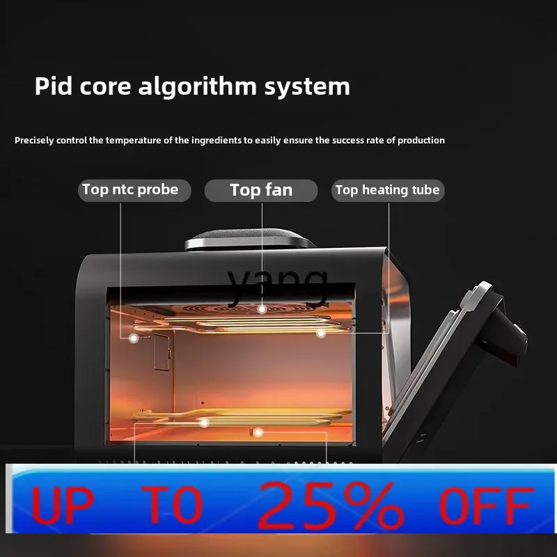 

lmm pizza special electric oven for household use, small 20-liter 400 ° C high temperature blast stove oven