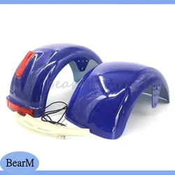 Front or Rear Fender Mudguards With Taillights Plastic For Citycoco Electric Scooters Chinese Scooter Parts