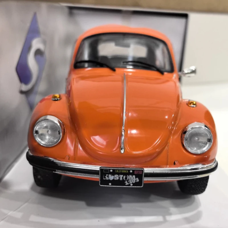 SOLIDO S Escala 1:18 1303 1974 Modelo de carro de simulação de liga Coleção estática Decorado Presentes de feriado Brinquedos Lembrança Presente