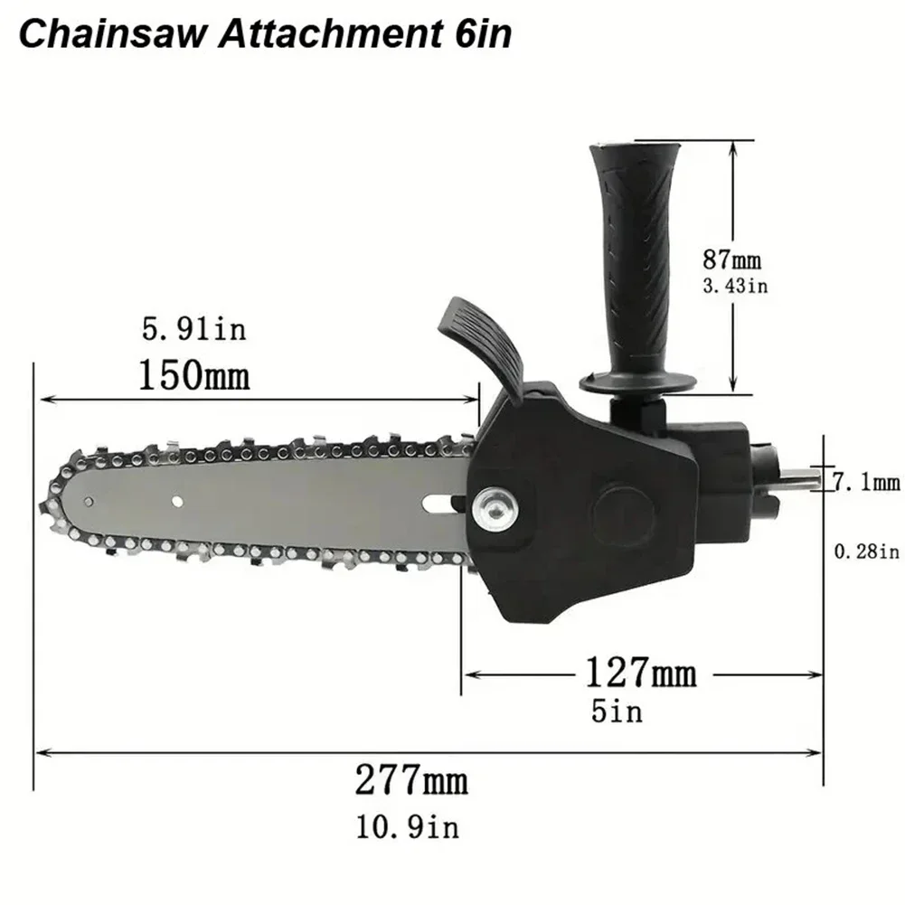 Portable Saw Adapter Chainsaw Adapter Easy Installation High-quality Stainless Steel Non-slip Auxiliary Handle For Tree Pruning