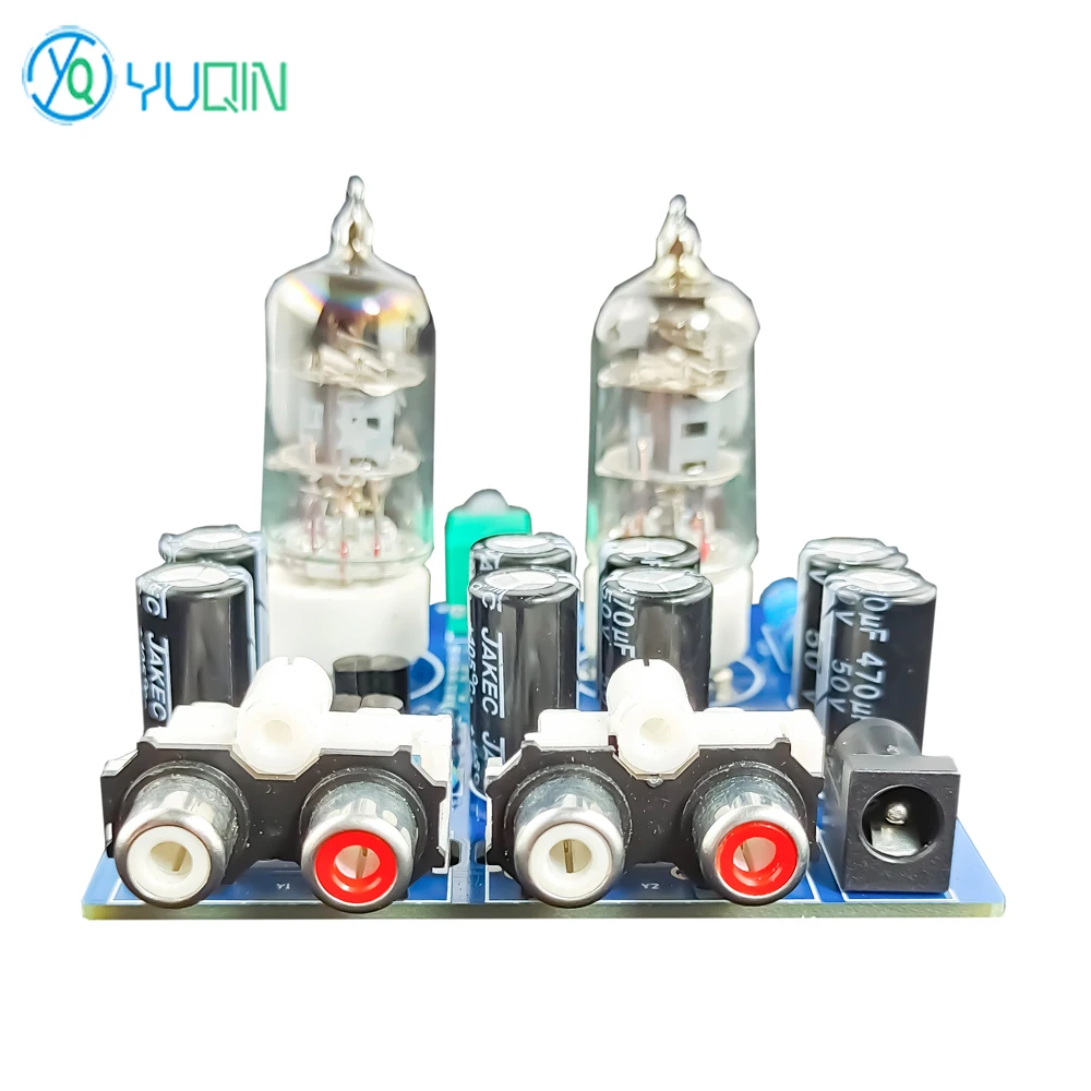 Vacuum Tube Amplifier DIY Kit 6J1 Loudspeaker Box Board Welding Spare Parts