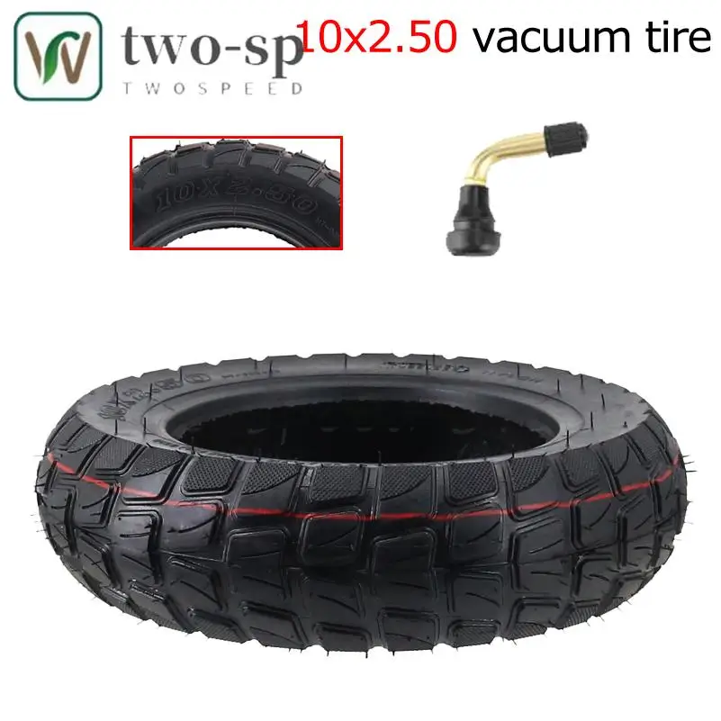 

10x2.50 tubeless wear-resistant high-quality vacuum tire, suitable for inflatable wheel tubes of 10 inch electric scooters