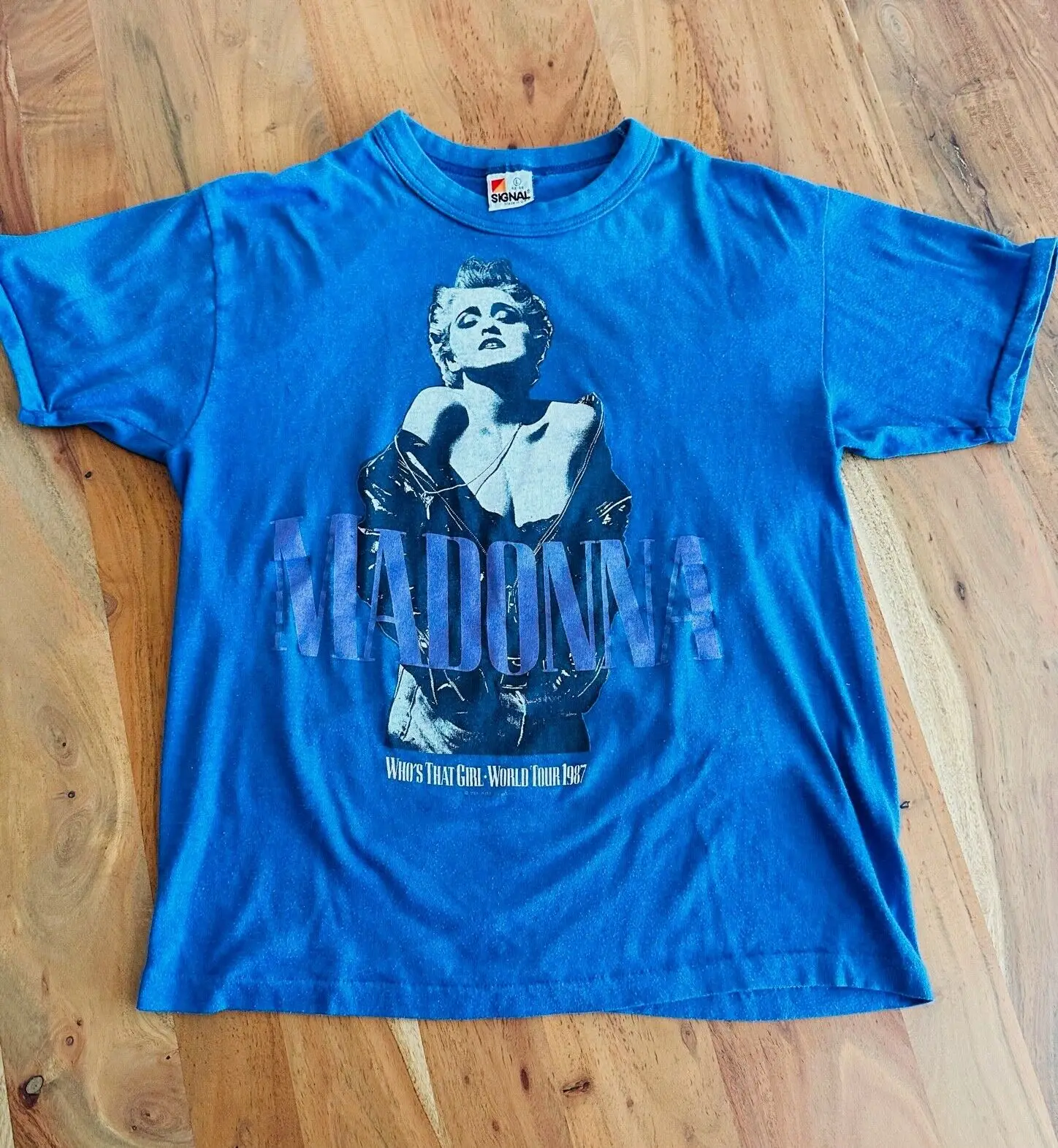 

Madonna Who's That Girl 1987 Concert Tour Shirt Tee | Size Medium