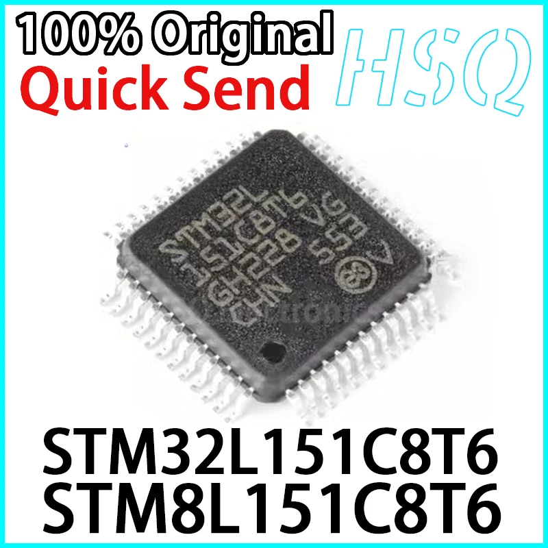 

1PCS STM32L151C8T6 STM8L151C8T6 STM32L151C8T6A Package LQFP48 Brand New Original in Stock 32-bit Microcontroller MCU