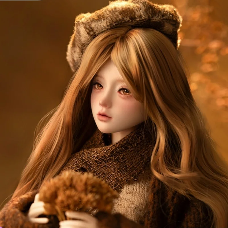 

Кукла BJD 1/4 Ариана, осенний стиль Майяра, уютная литературная атмосфера, фигурка из смолы с трикотажным беретом, полный комплект ShugaFairy, коллекционная