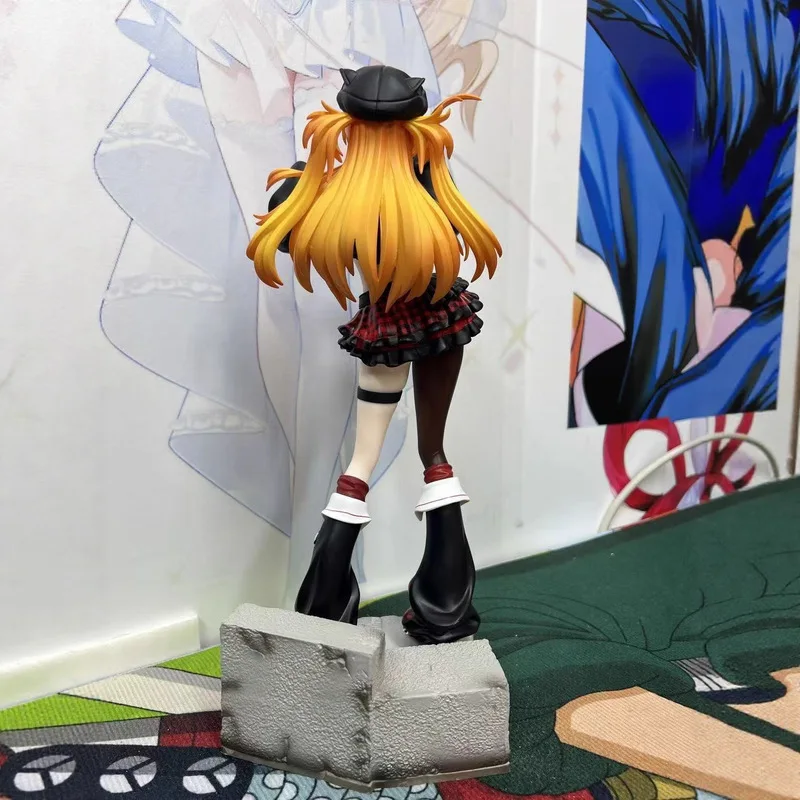 33 cm EVA Asuka Langley Action Figure PVC Figurine da collezione in piedi Posa Desktop Ornamento decorativo Giocattolo Regali di compleanno