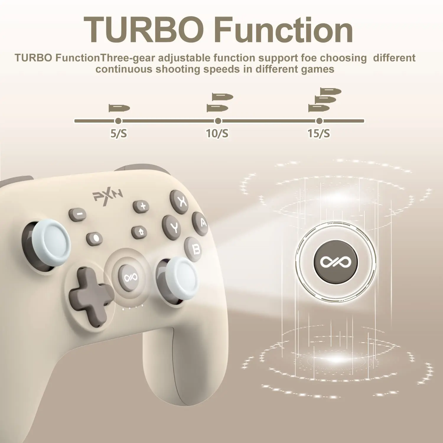 PXN P50L Replace P50 Bluetooth Wireless Gamepad for Nintendo Switch Game Controller For Windows PC USB Data Cable TURBO Joystick