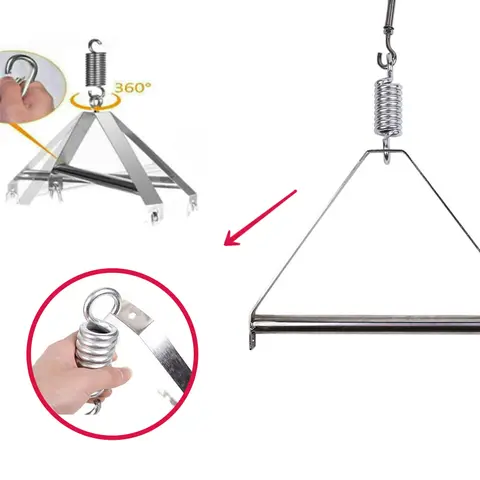 Ulepszone huśtawki erotyczne Metalowy statyw Stenty Wiszące przyjemność Seks zabawki dla par 18+ Zabawki dla dorosłych Bdsm Gra Produkty erotyczne