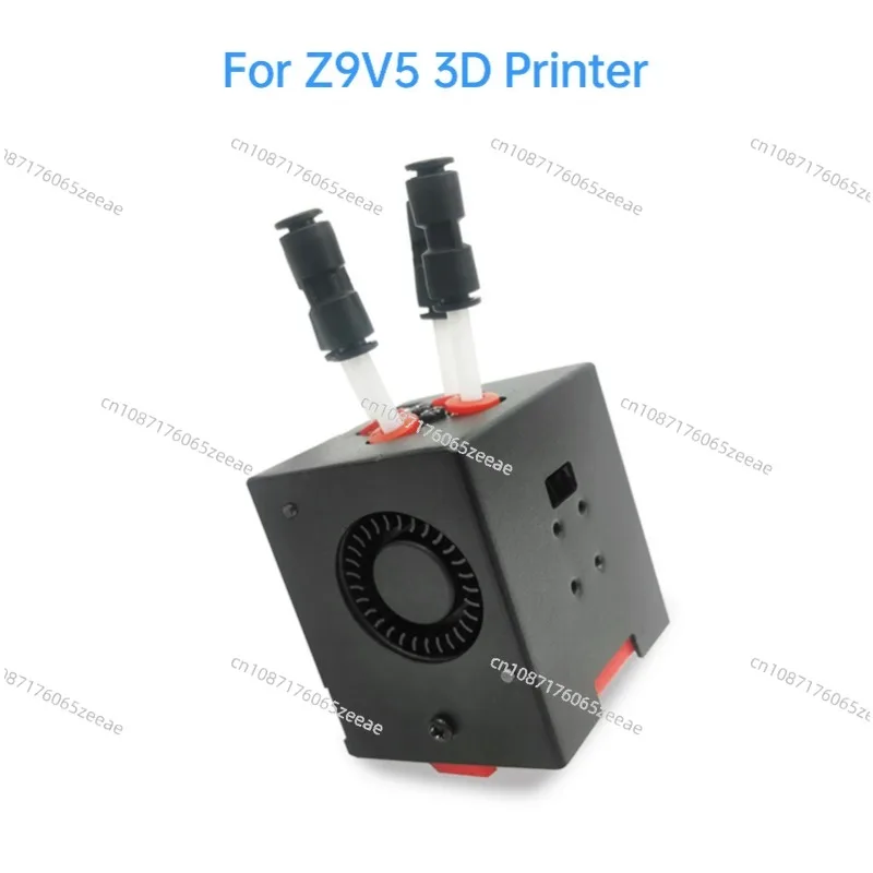 

New Version Zonestar 3D Printing Head 4-IN-1-OUT Mix Color Hotend Assemble for Z9V5 w/ A Extension Wire High Print Temperature