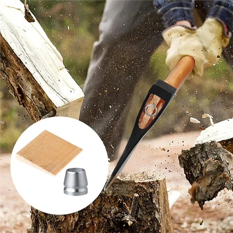DT16 Handle Wedge Kit 25 Pack Wood and Metal Wedges for Hammer Tool Handle Repair Reinforcement 5 Sizes