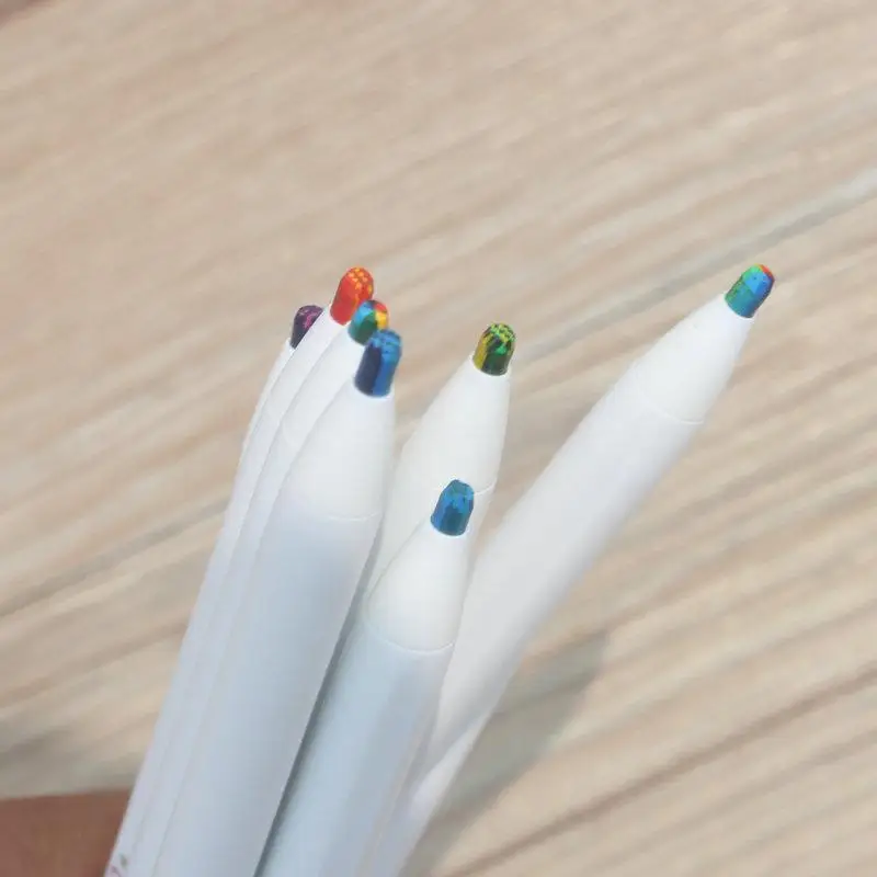 60pcs 8 Colors Colorful Mechanical Pencils 3.0mm Drawing Pencil Set Wholesale Korean Stationery Brilliant Color Pencils Cute