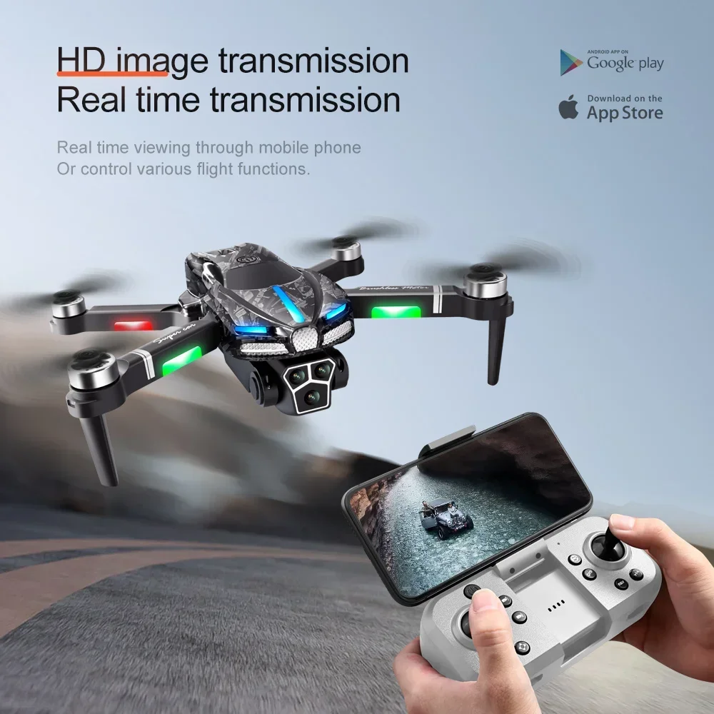 Xiaomi V186 Pro Drone Professional Brushless Motor 8K GPS Dual HD Aerial Photography FPV Obstacle Avoidance Quadrotor UAV 10000M