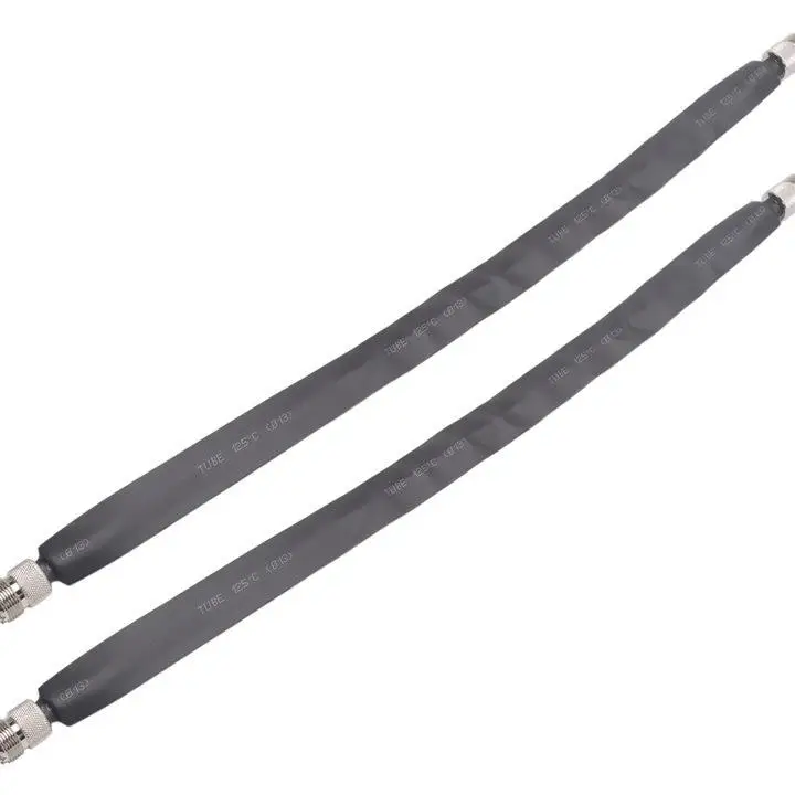 Hot sale 2 Pack 40cm RF Coaxial Cable Window/Door Pass Through Flat Cable, SO239 UHF Female to UHF Female,50 Ohm - view 4