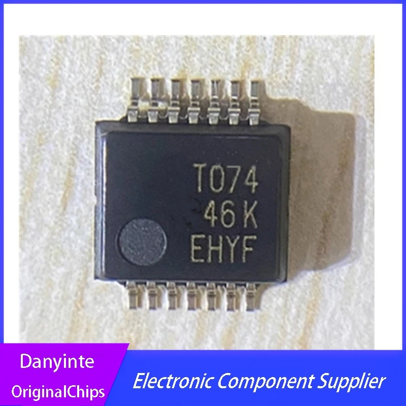 10Pcs/Lot  TL074CDBR TL074  T074  SSOP14