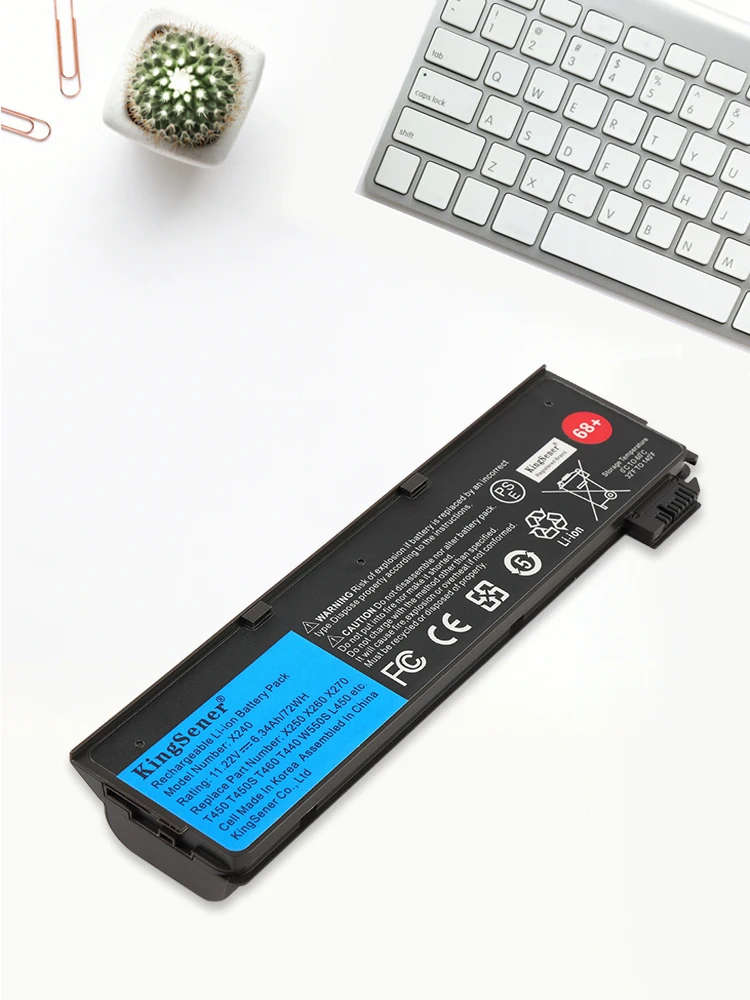 Bateria do laptopa KingSener do Lenovo ThinkPad X240 T440S T440 X250 X270 T450S T460 T450 T450S T550 T560 L460 L470 45N1126 45N1127 — zdjęcie produktu 7