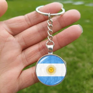 Ausstehende Glaskristallschlüsselkette, Erinnerung, Frankreich, Spanien, USA, Argentinien, Portugal, Venezuela, Spanien, Spanien, Portugal, Spanien 6 Hauptverkäufe Chaves Kanada - №3