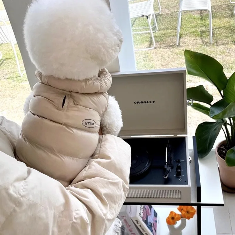Dog Waterproof Jacket Solid Luxury Dog Clothes Dog Warm Coat Chihuahua French Bulldog Bichon Clothing Pet Supplies Girl Dog Vest