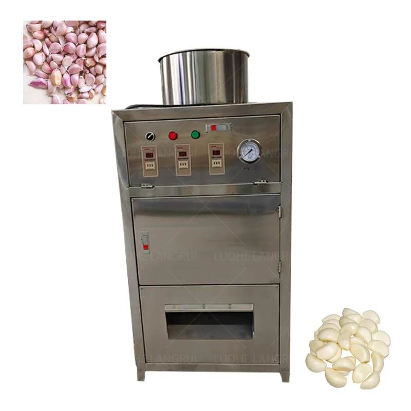 

Automatic 150 kg /h Electric Airflow Garlic and Onion Peeling Processing Equipment