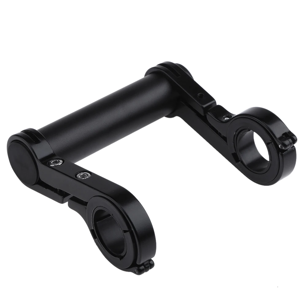 10cm Aluminum Alloy Bicycle Handlebar Extender Mountain Bike Front Light Bracket Lamp Flashlight Mount Stand Bar Computer Holder