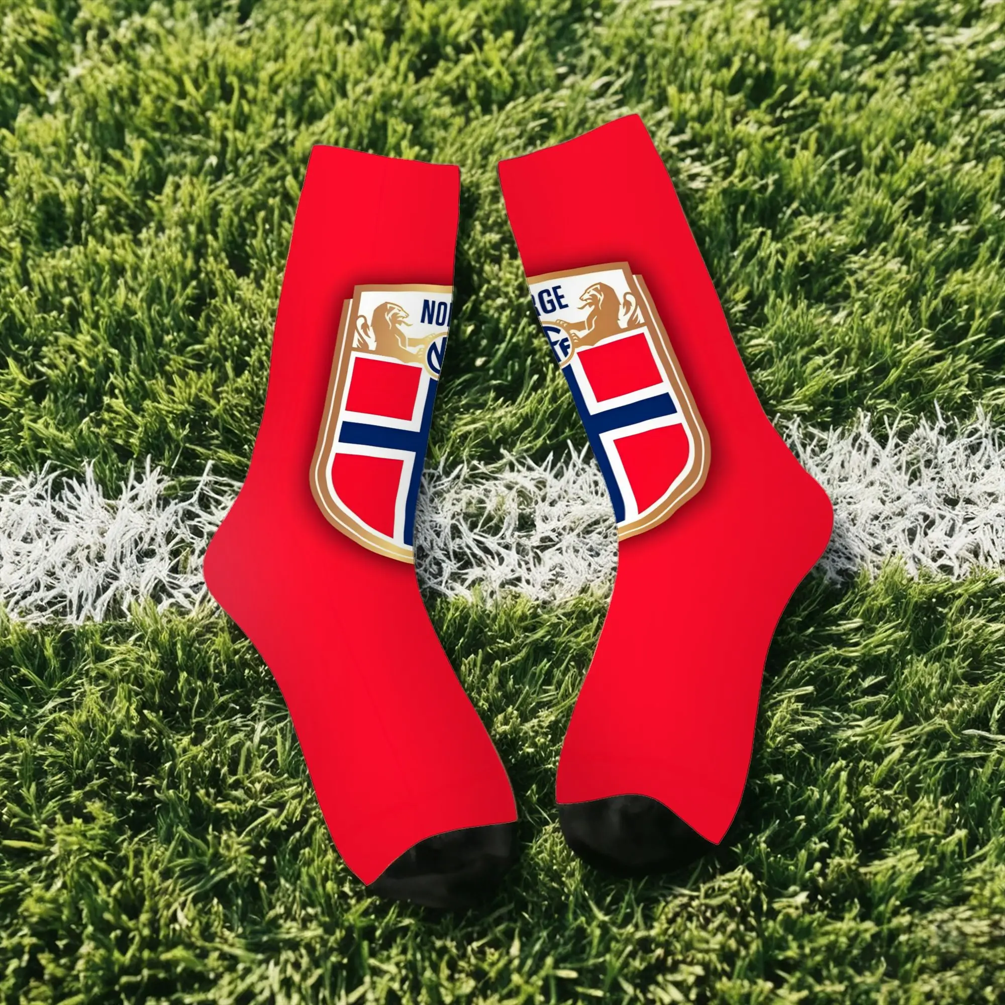 Hip Hop Vintage Norway Crazy Men's compression Socks Unisex  Harajuku Seamless Printed Funny Sock Match Day Essentials