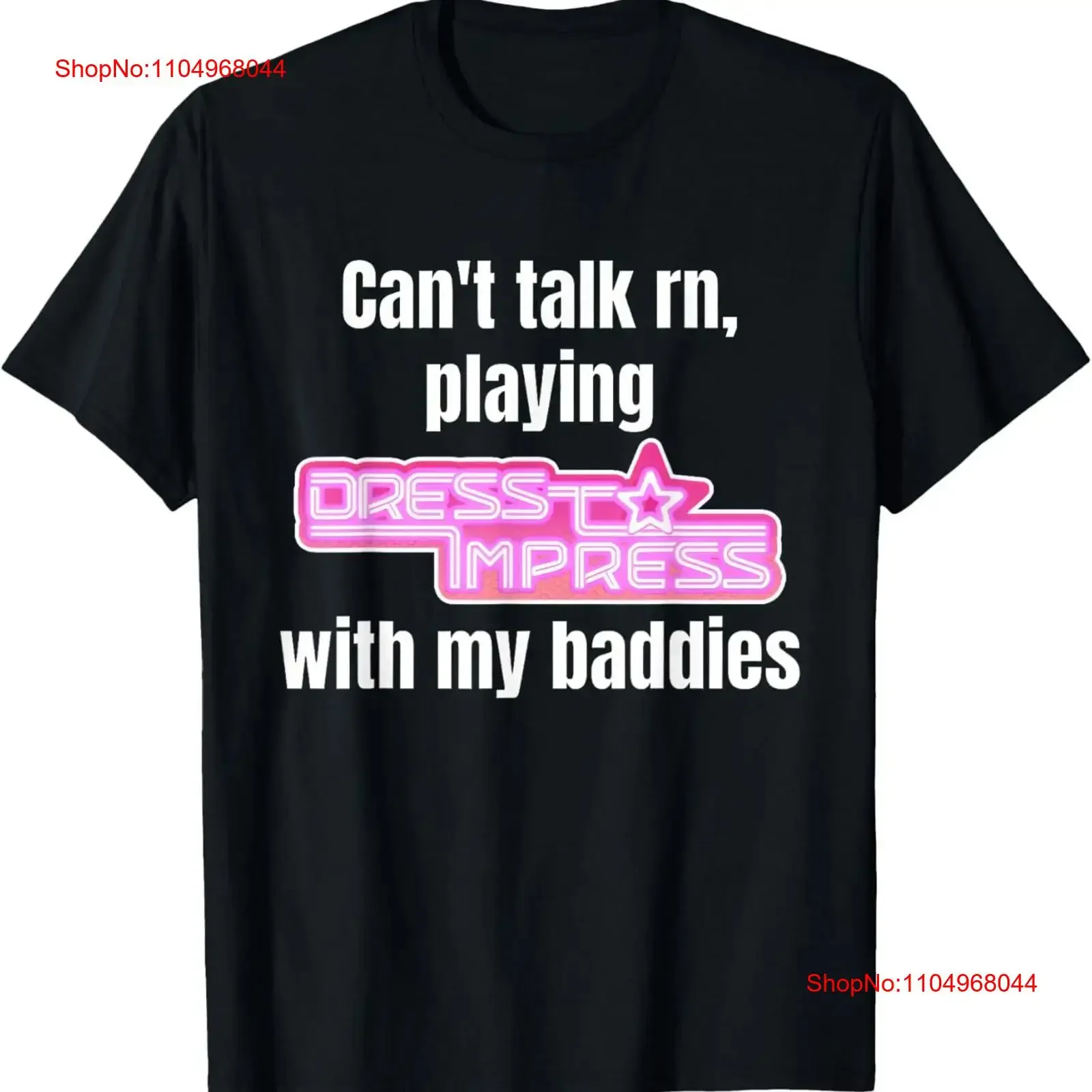 Camiseta de manga larga o corta vintage lavada para uso diario, ideal para jugar a la moda con tus amigas, estilo Robux.