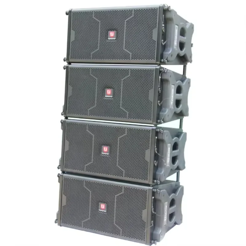 10 Inch Two Way Line Array Speaker Professional PA System for Church Live Stage Performance