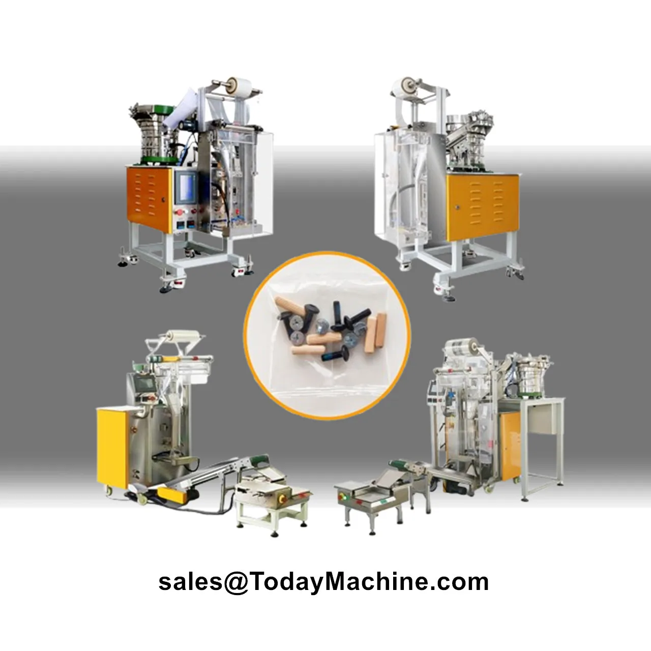 Automatic Fastener Screw Nut Bolt Counting and Small Bag Packing Machine