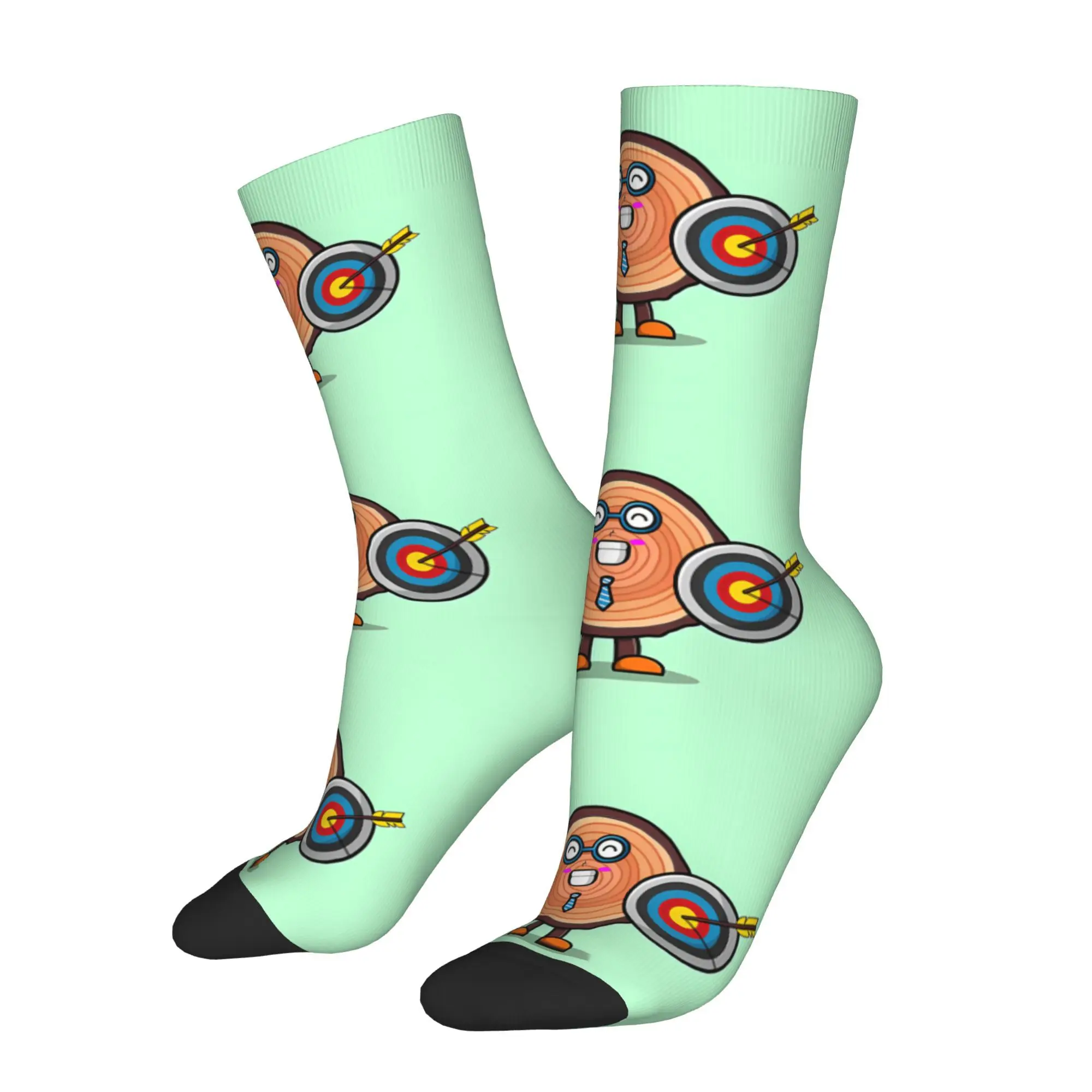 

Archery Enthusiasts Socks Male Mens Women Summer Stockings Polyester