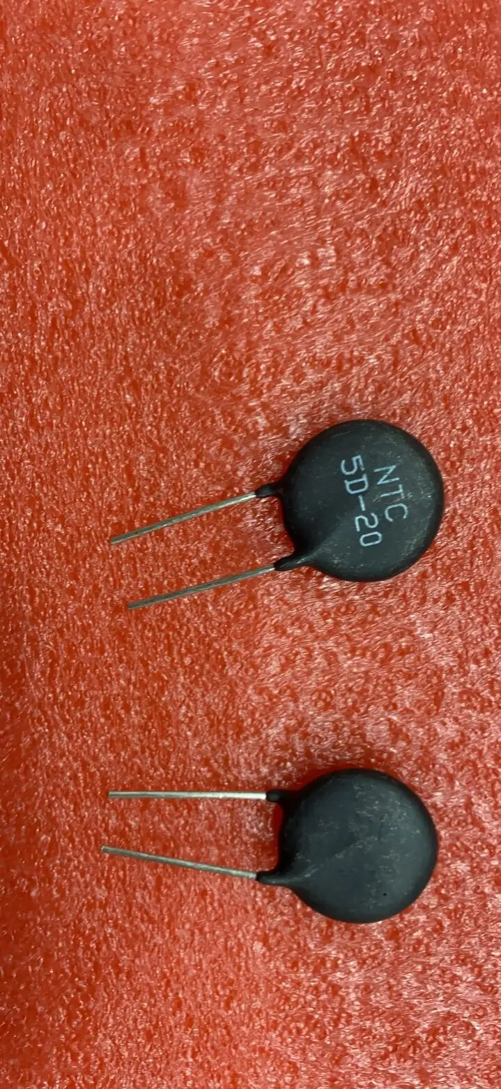 NTC 5D-20 thermistor negative temperature precision 5d-20 5 ohm 20mm diameter thermistor  50PCS -1lot