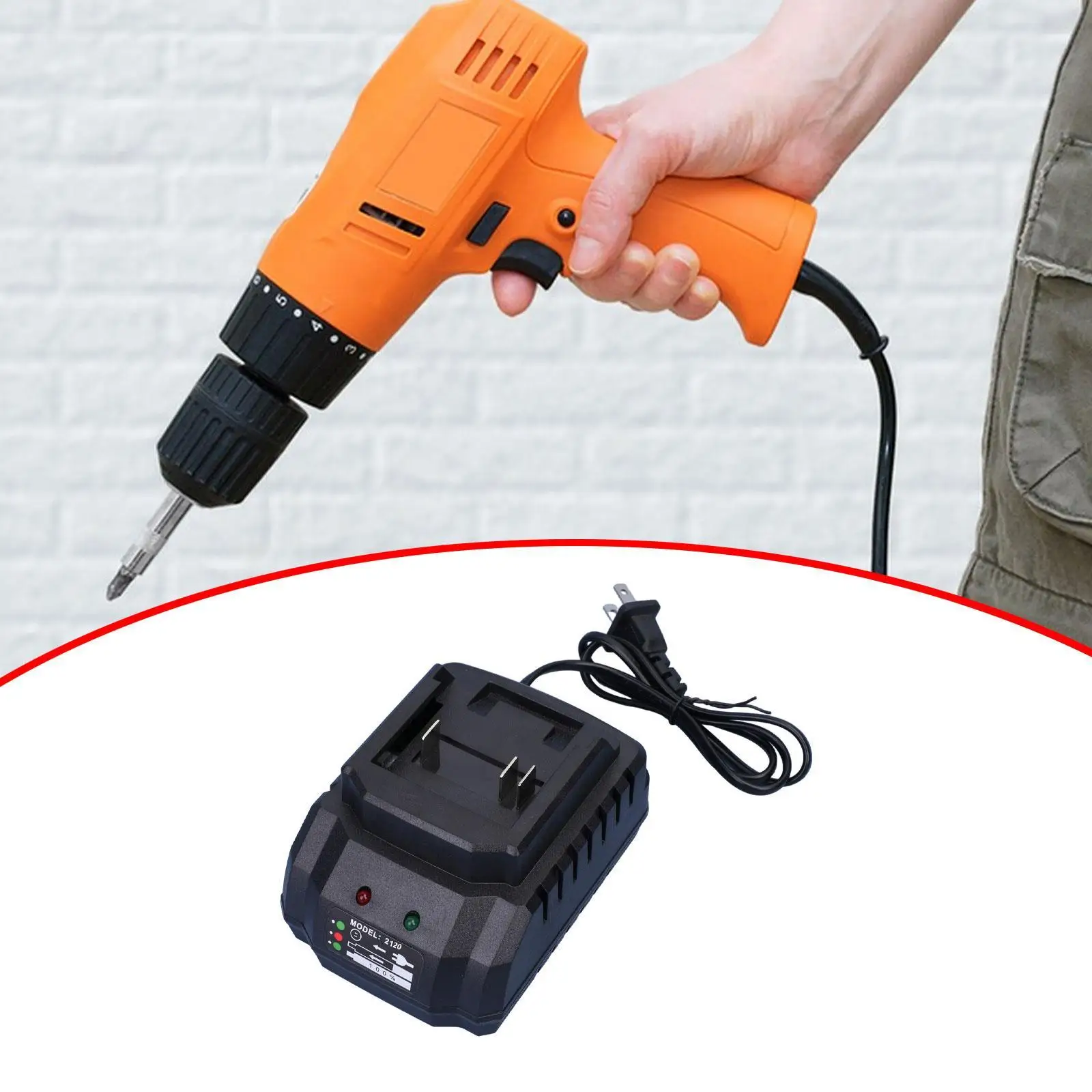 

Electric Hand Drill Li-ion Battery Charger Portable Power Tool Accessories