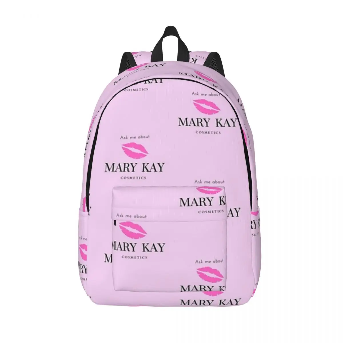 

Рюкзак Ask Me About Mary Kay Cosmetics для студентов, школьный ранец, походный рюкзак для путешествий, повседневный рюкзак для мальчиков и девочек, сумка через плечо