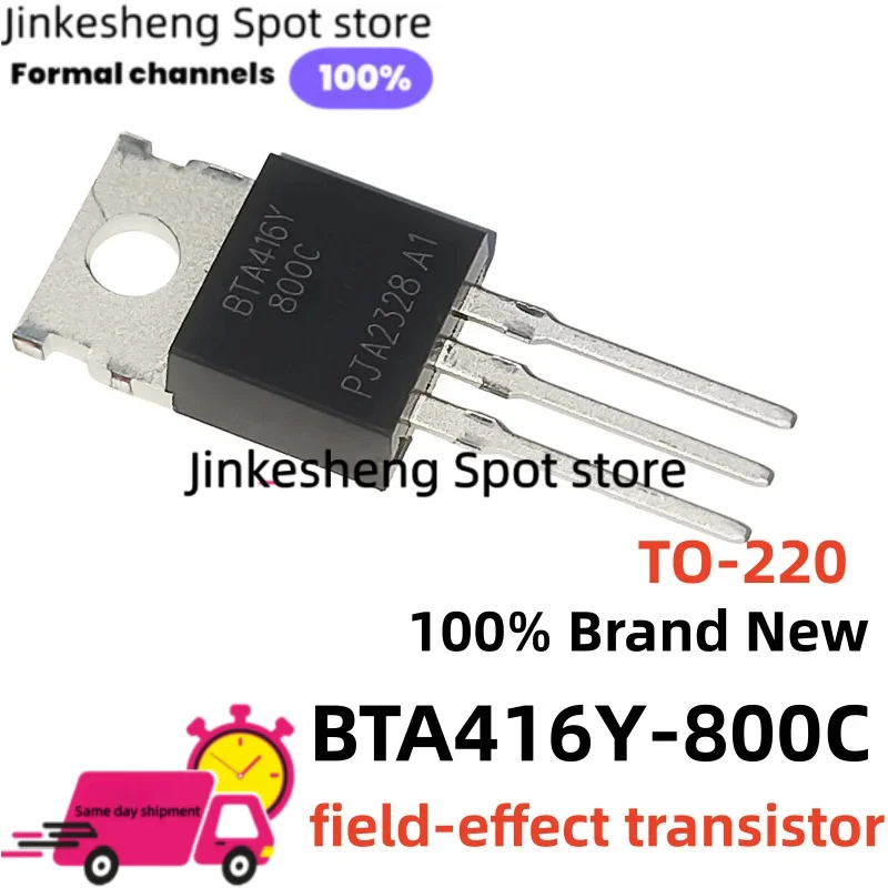 10/20/30Pcs Brand New TO-220 BTA416Y-800C BTA416Y800C BTA416Y field-effect transistor quality products