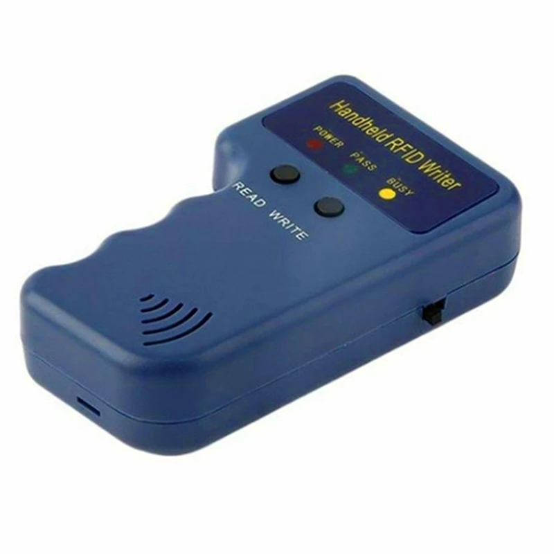 1Set EM4100 RFID Copier Writer Duplicator Programmer Reader + T5577 EM4305 Rewritable ID Keyfobs Tags Card Plastic 125Khz