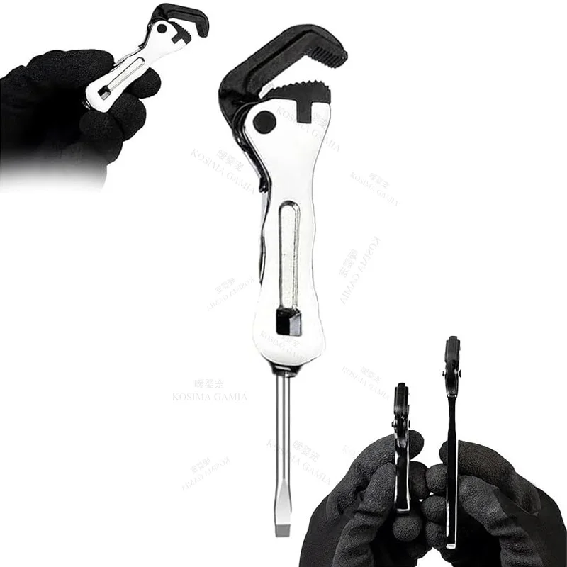 Clé d'étau à tuyau Micro toupie, conception innovante, outils manuels d'entretien domestique, essentiel, robuste, ergonomique et Durable