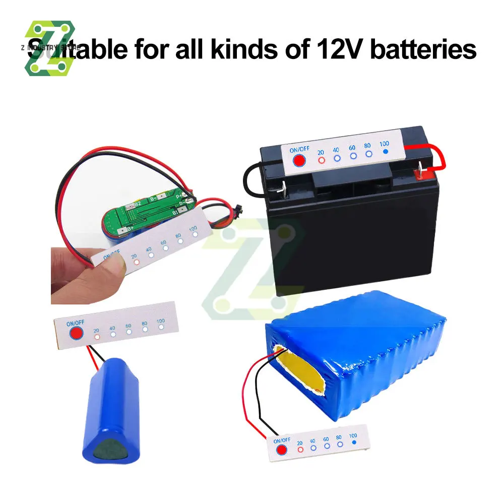 4S 1S 3S 3,7/7,4/12,6/16,8 V Wskaźnik pojemności baterii litowej Wyświetlacz mocy akumulatora Tester Li-po Li-ion Pack LED