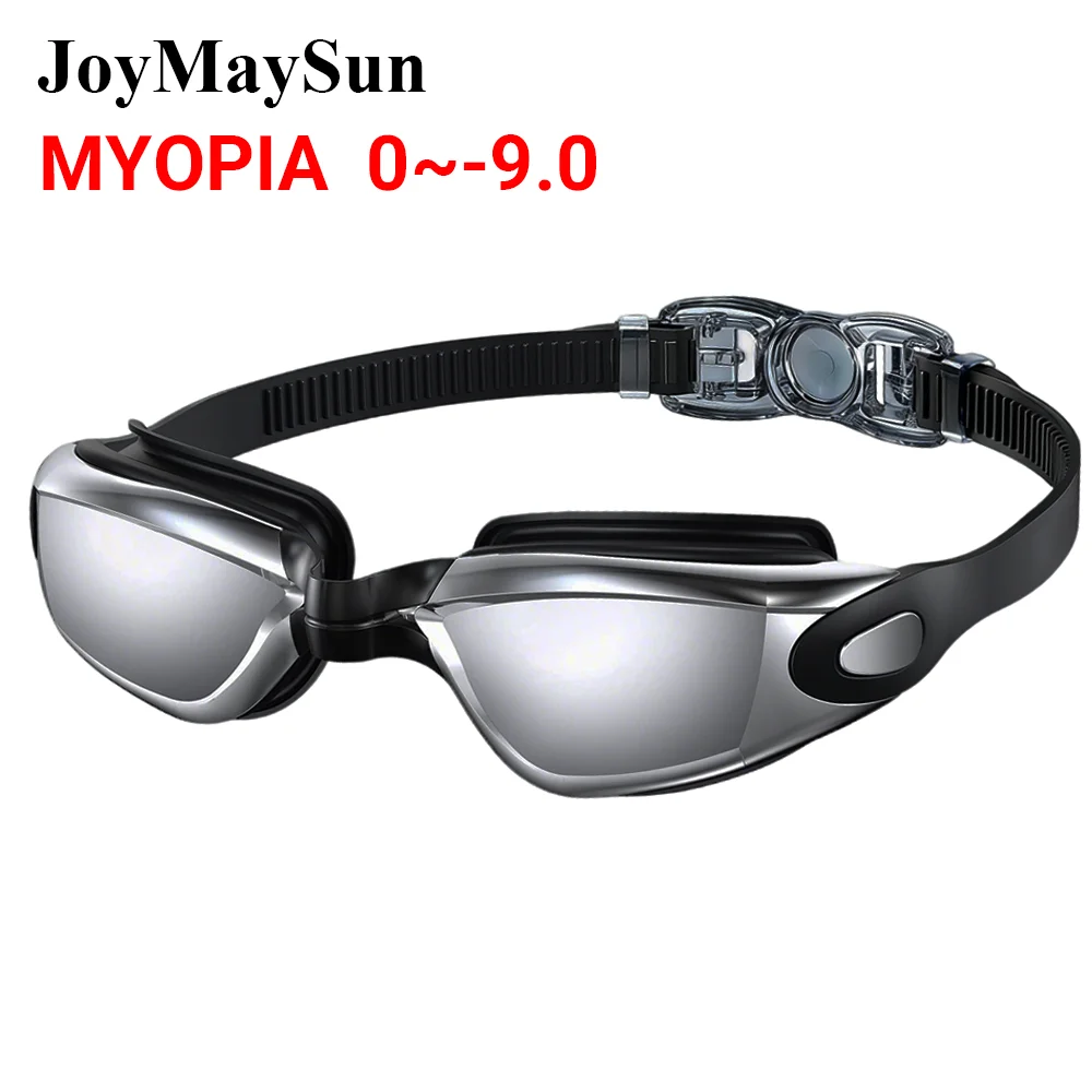 Optische Schwimmbrille für Kurzsichtige, Auslaufsicher, Beschlagfrei, UV-Schutz, für Erwachsene, Männer, Frauen und Jugendliche