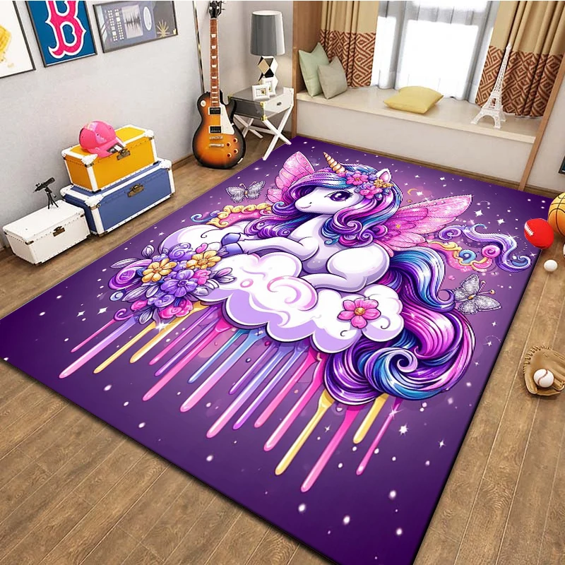 New Rainbow Unicorn Carpet for - đánh giá và giá Baby Nursery Mat