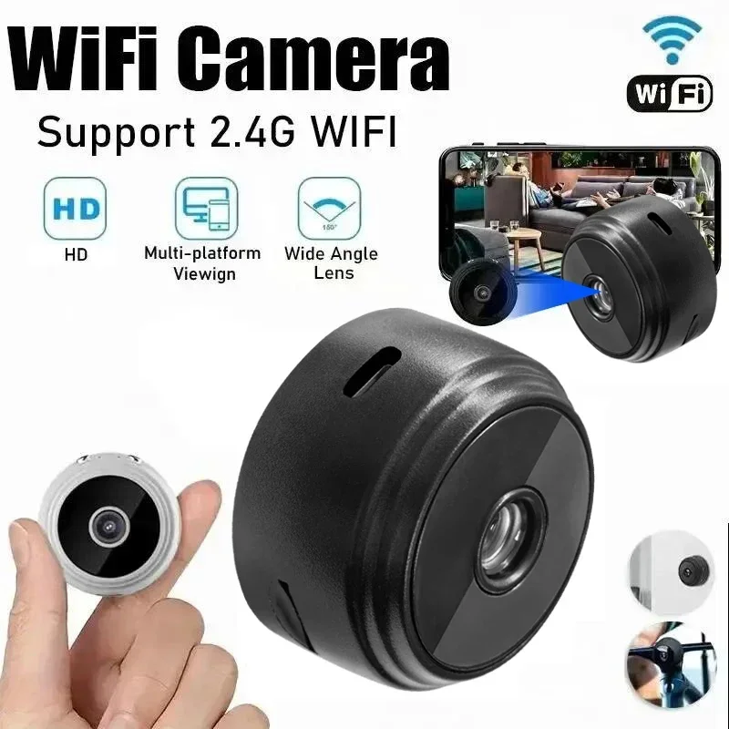 A9 WiFi Mini Camera Wireless Video Recorder Voice Recorder Security Monitoring Camera Smart Home For Infants And Pets